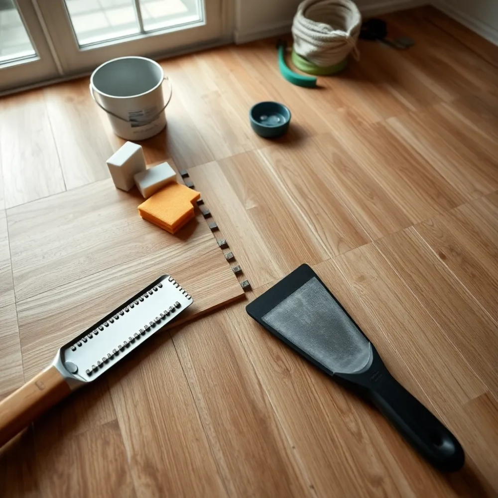 Jak układać płytki drewnopodobne na podłodze