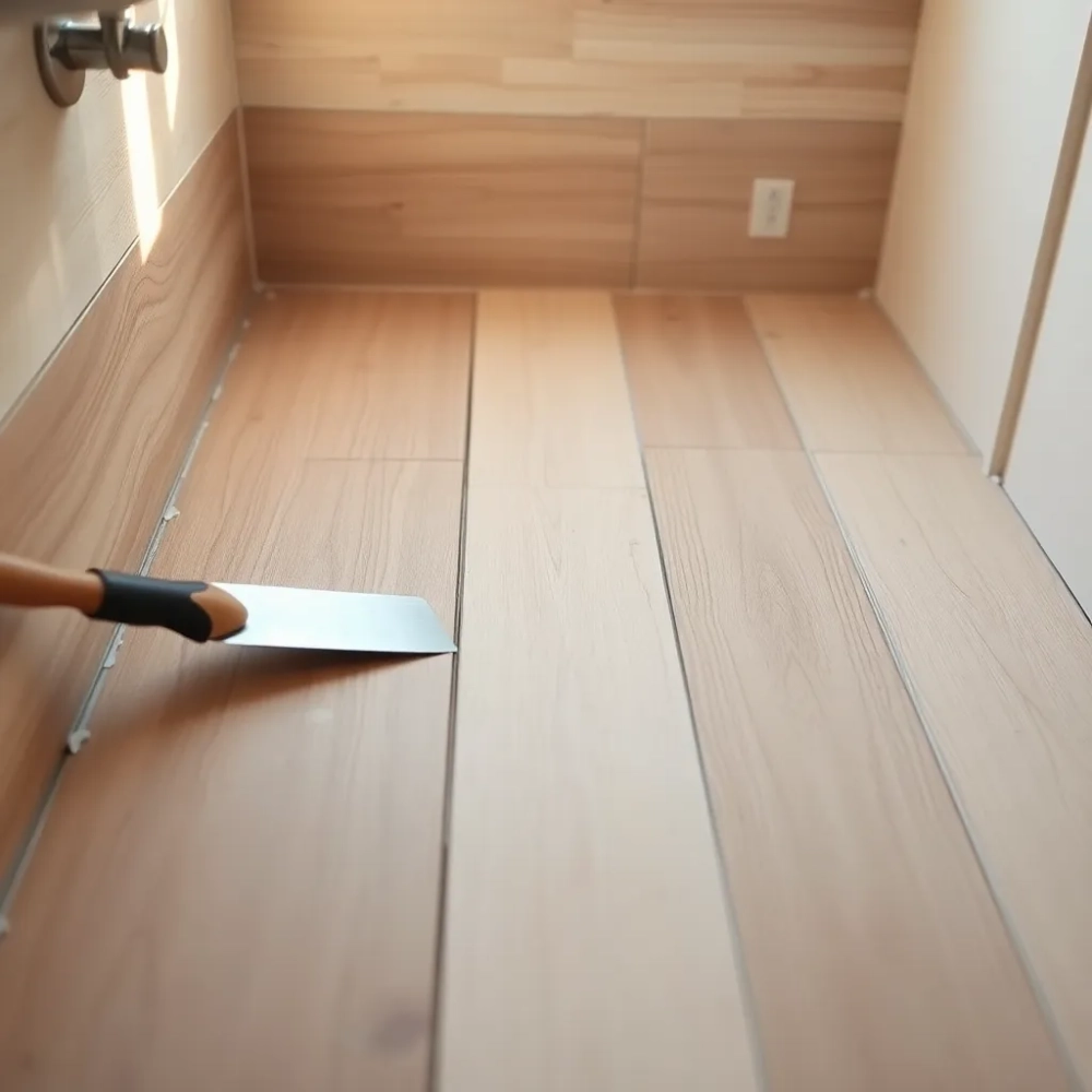 Jak układać płytki drewnopodobne w łazience