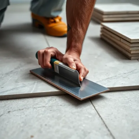 jak kłaść płytki na podłodze