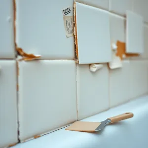 Jak przykleić odparzone płytki