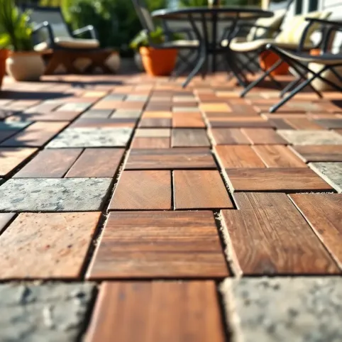 Jakie płytki na taras